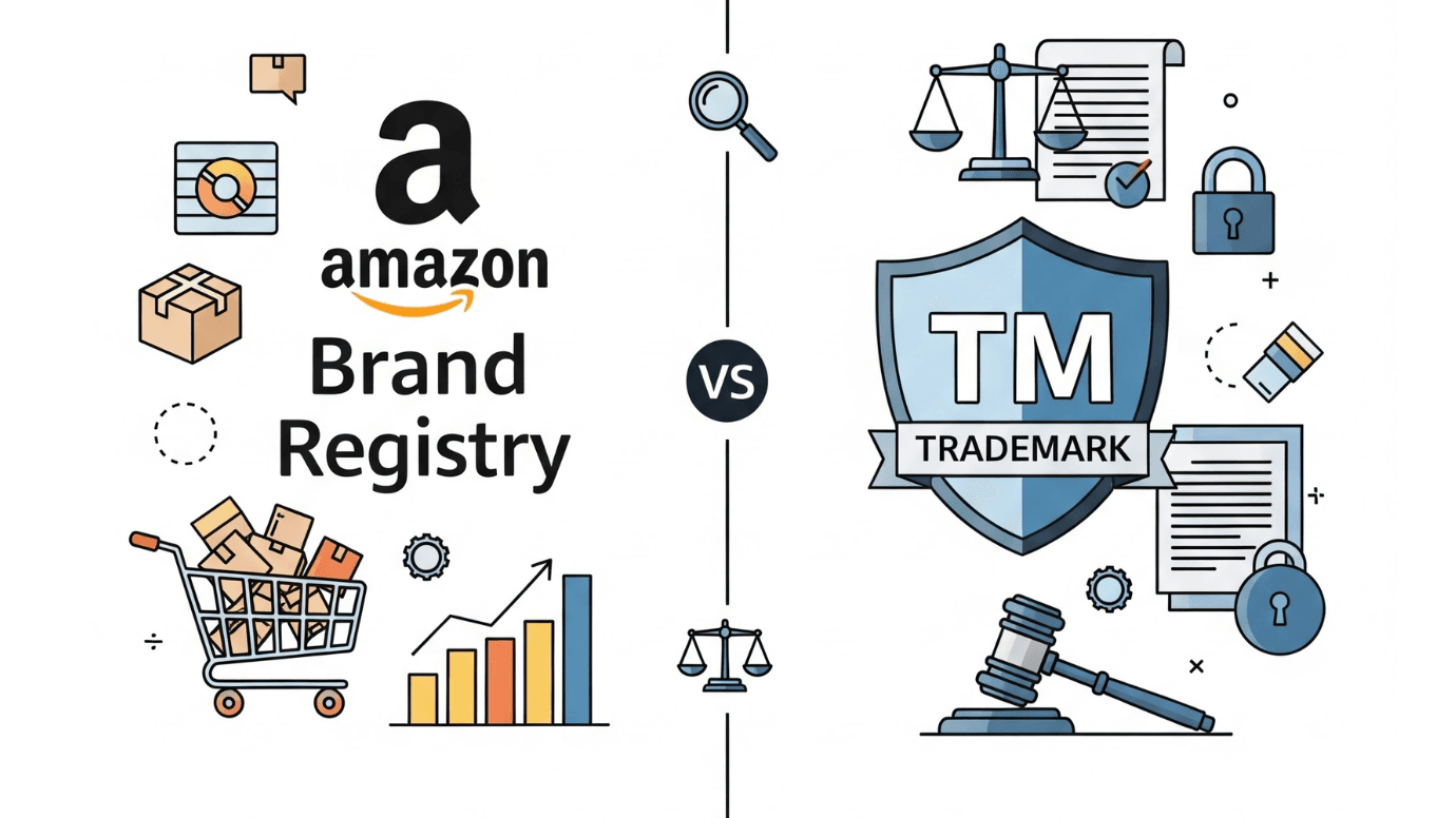 Amazon Brand Registry vs Trademark: E-Com Seller Guide 2026 | Trademark ...