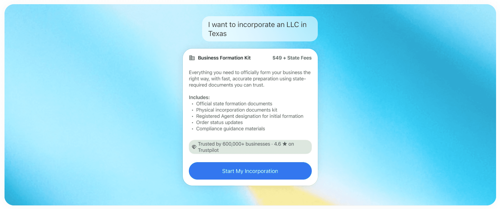 Business Formation, Reimagined for the AI Era