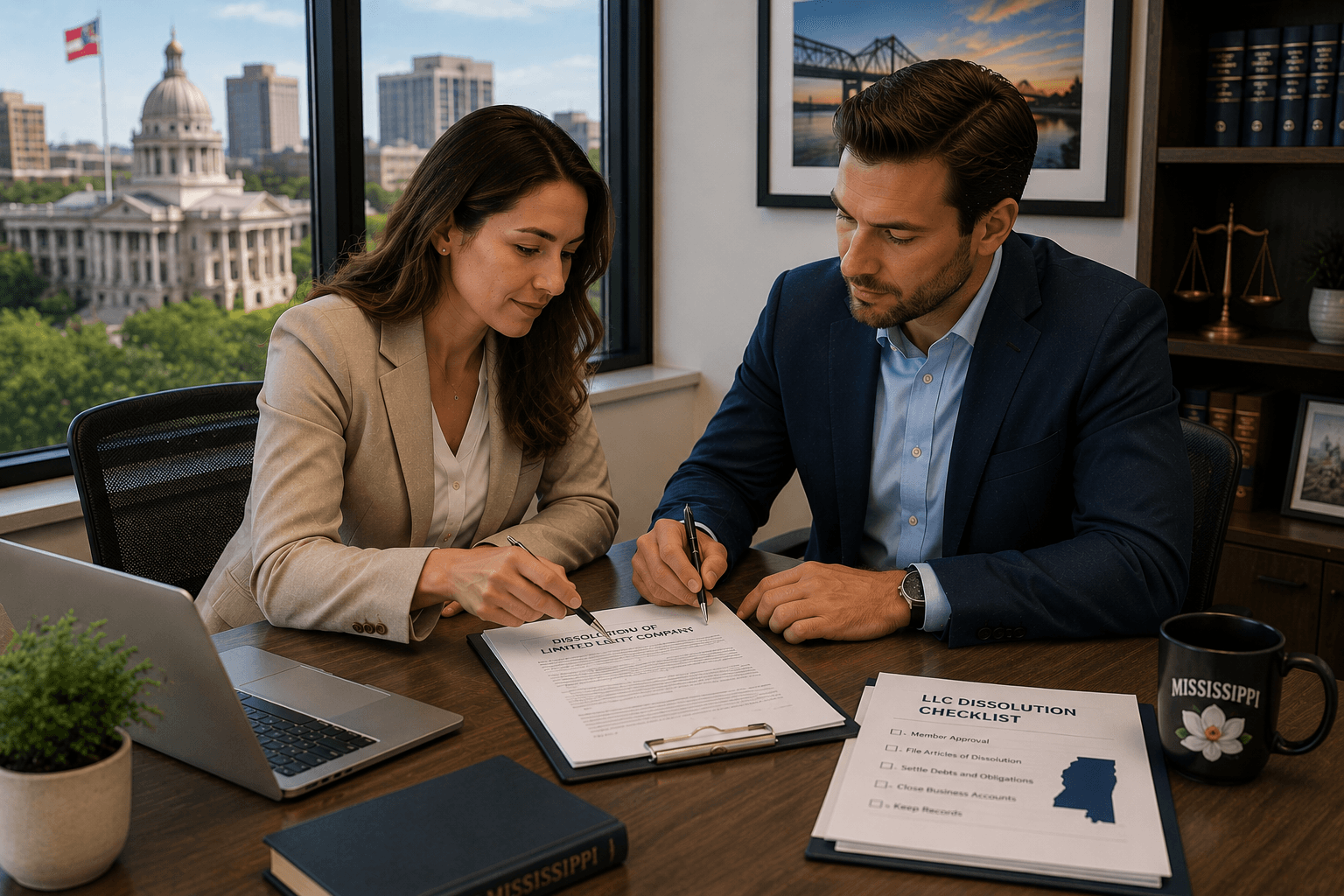 How to Dissolve an LLC in Mississippi