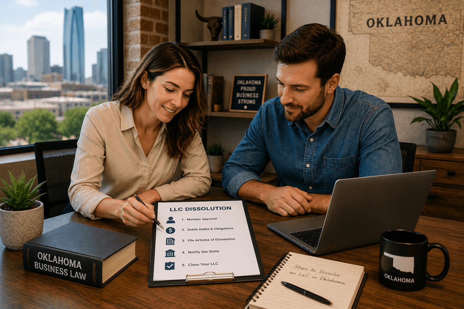 How to Dissolve an LLC in Oklahoma