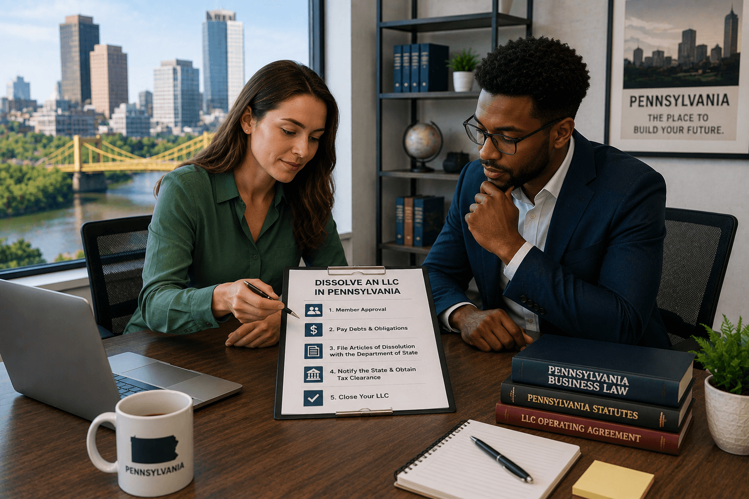 How to Dissolve an LLC in Pennsylvania