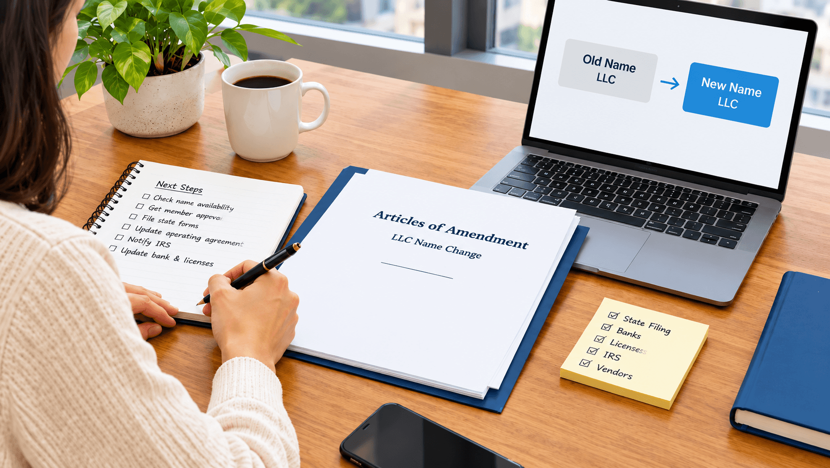 LLC Name Change - How to Change Your Business Name After Formation
