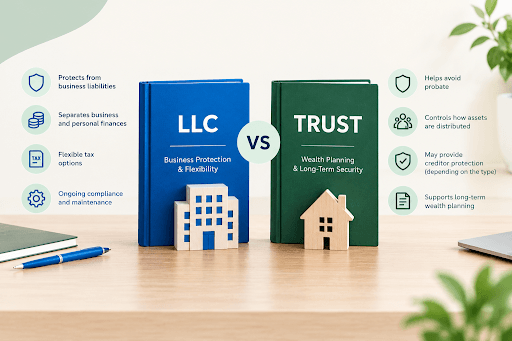LLC vs. Trust: Which Structure Is Better for Asset Protection?	