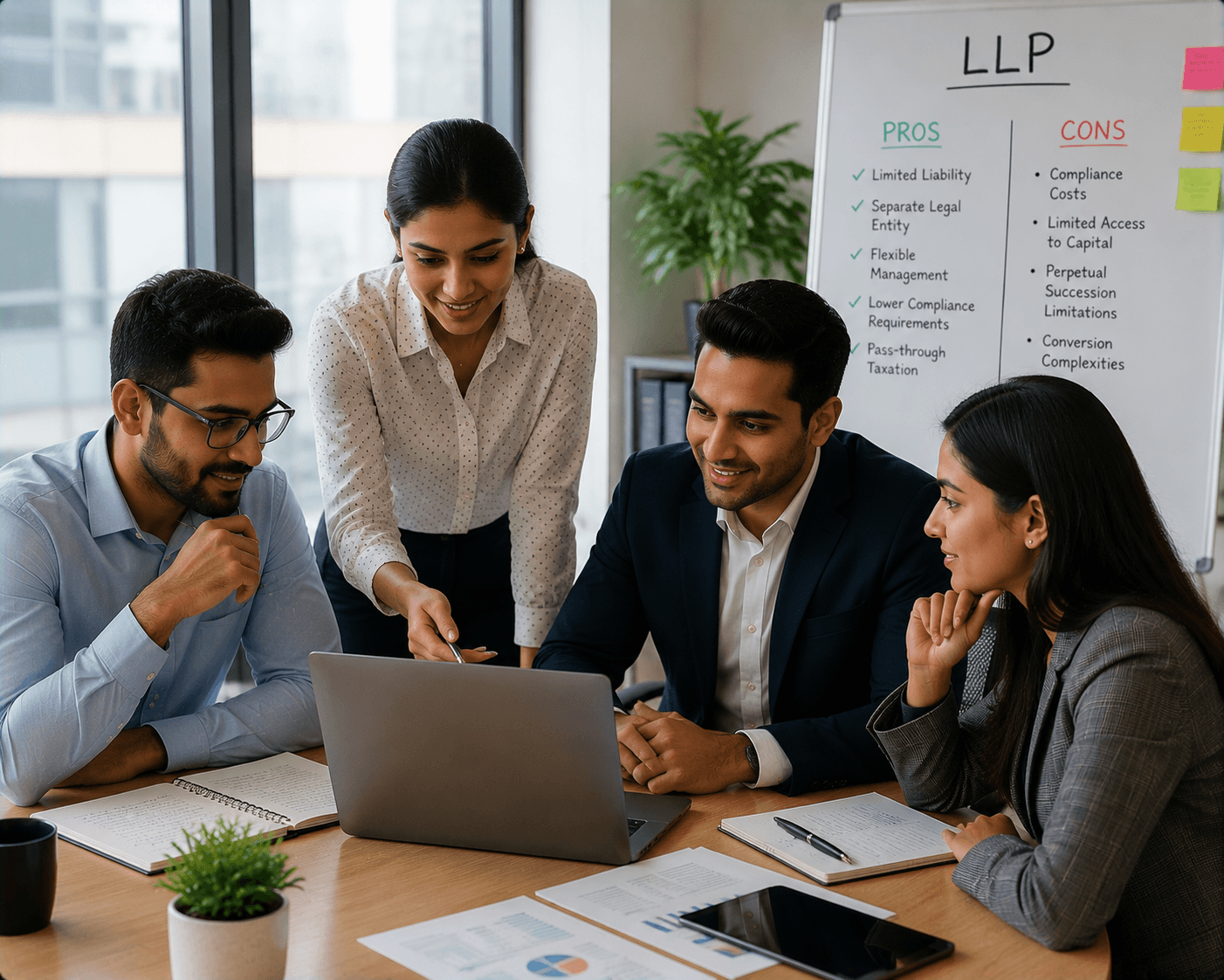 Forming an LLP: Pros and cons