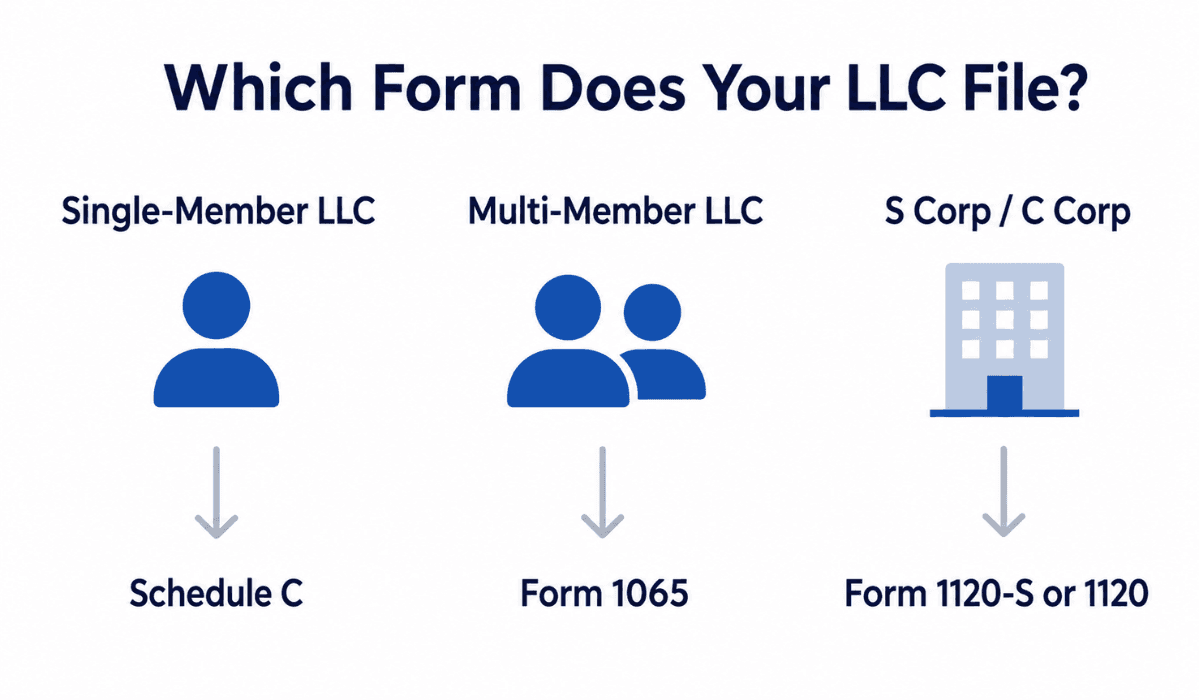 Which form does your LLC file