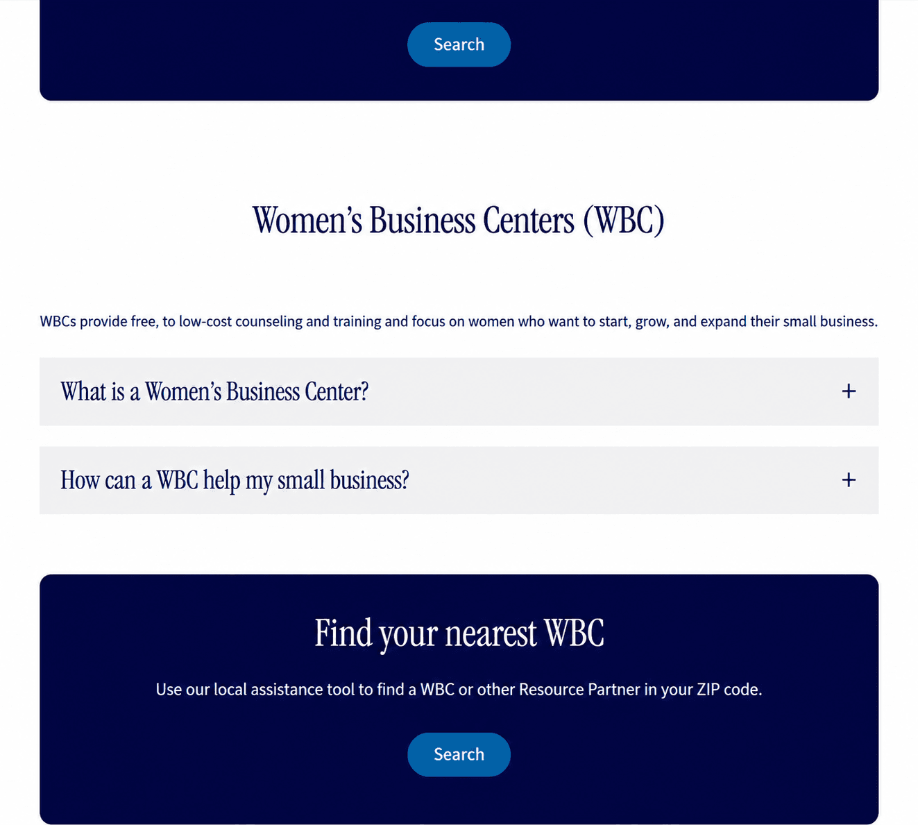 Women's Business Centers