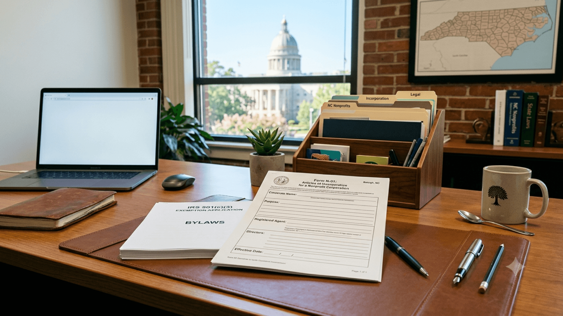 How to File Nonprofit Articles of Incorporation in North Carolina (Form N-01)