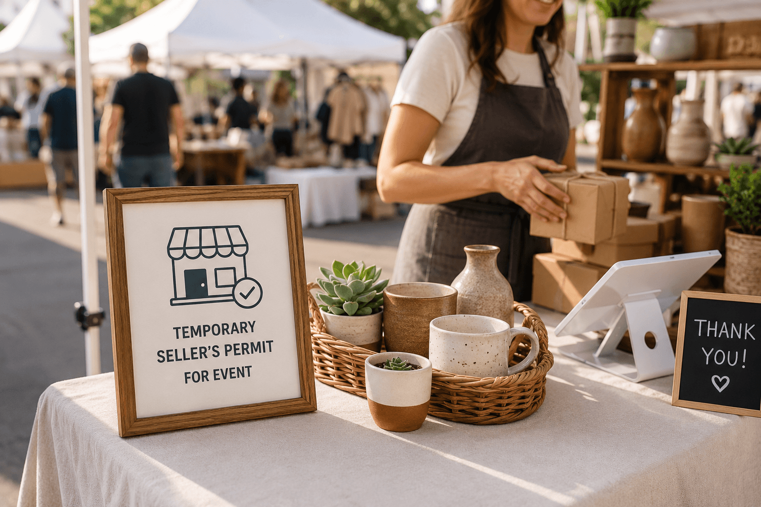 Temporary Seller's Permits for Events