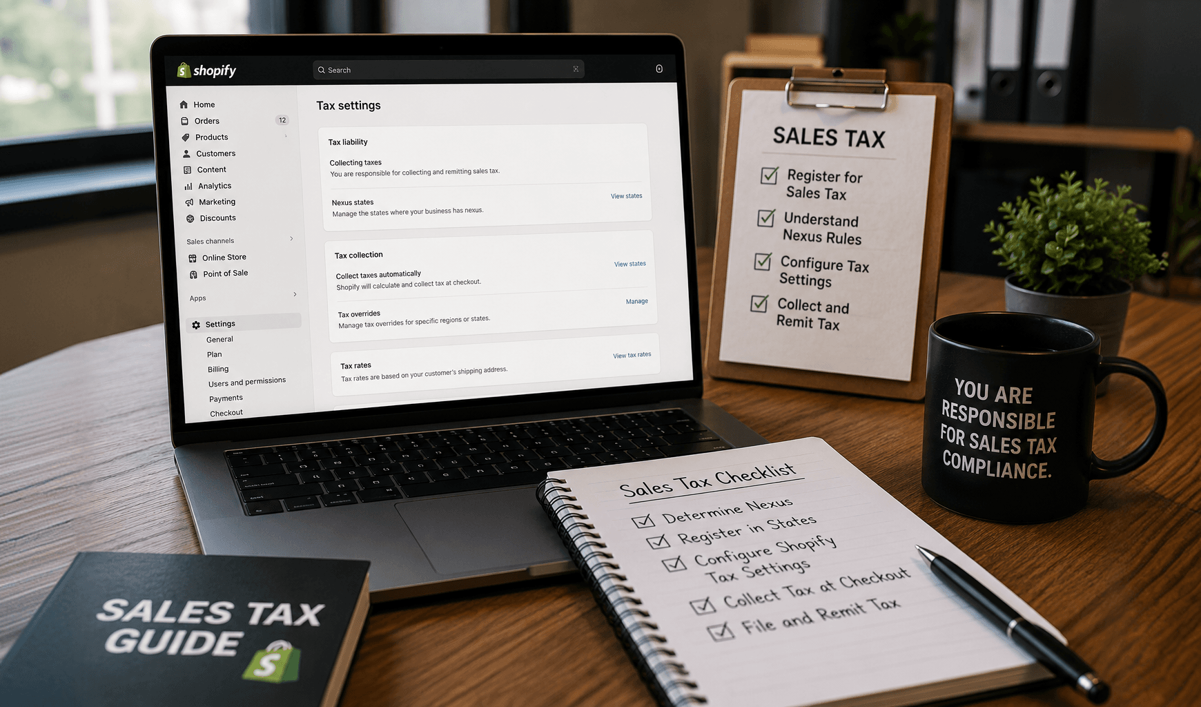 Shopify Store Sales Tax Requirements